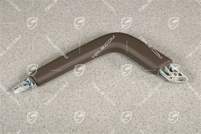 Grab handle centre console, Leather, Saddle brown, L