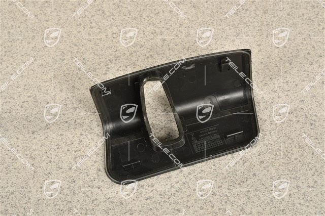 Türschloss, Blende, Schwarz, Vorne = Hinten, R