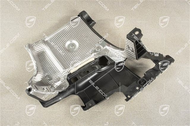 Retaining frame, incl. heat shield, GT3 RS, EU6 DG, R