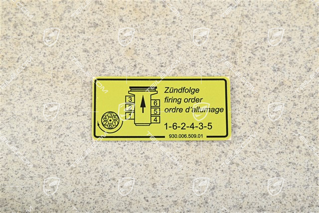 Sticker Firing order