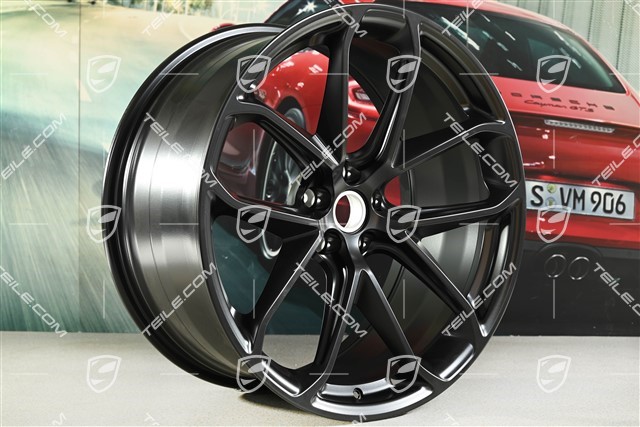 21" rim "Turbo GT Design" 10J x 21 ET19, black silk matt