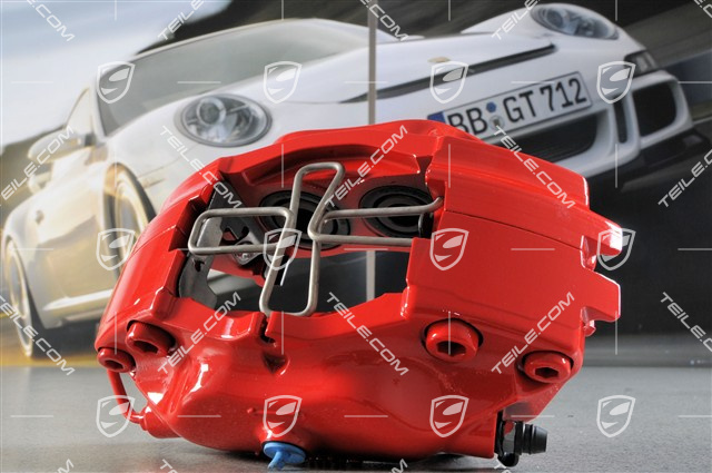Festsattel ohne Belag, rot, Turbo 3,6, R