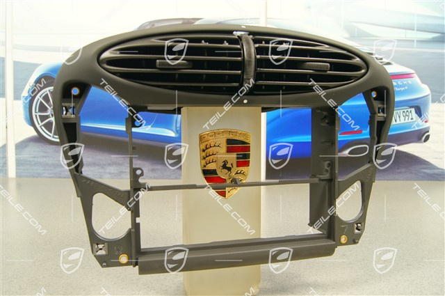Support frame/ Air vent, Radio 1 Din subframe, black Support frame/ Air vent, Radio 1 Din subframe, black
