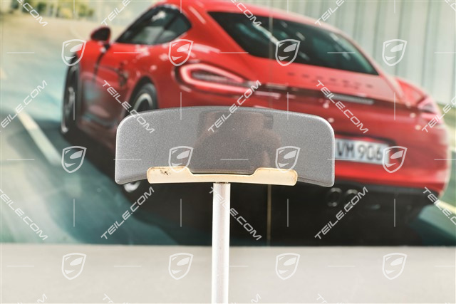 Rear spoiler cover trim, R
