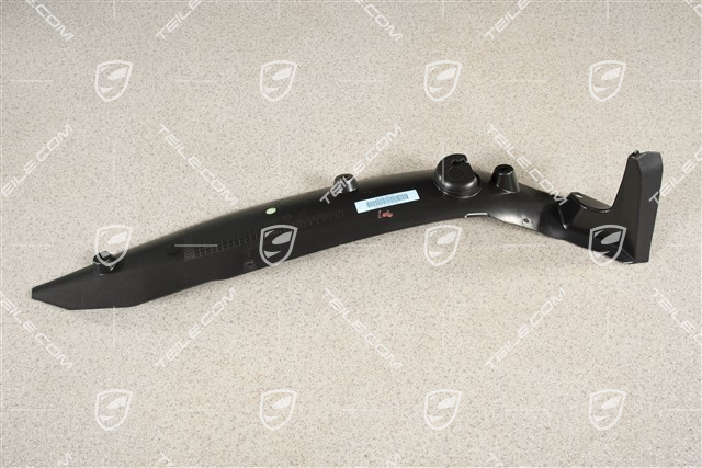 Wing / Fender Rear Cover, Black, R
