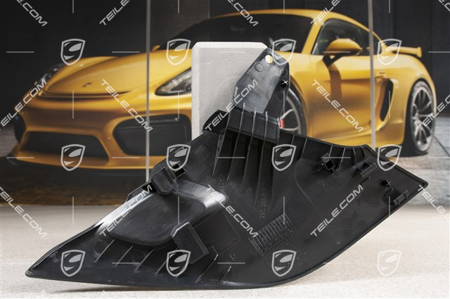 Mittelkonsole, Blende/ Fußraum Auslassventil, Seitlich, Schwarz, SPYDER, R