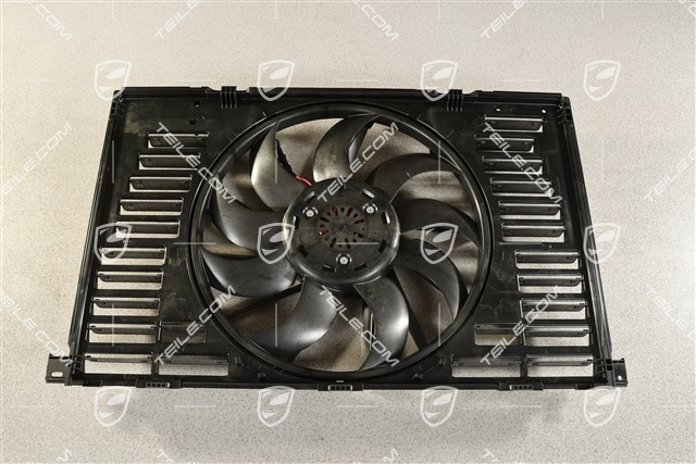 Cooling air duct with fan, Turbo / GTS