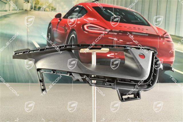 Front bumper side grille, lateral, L