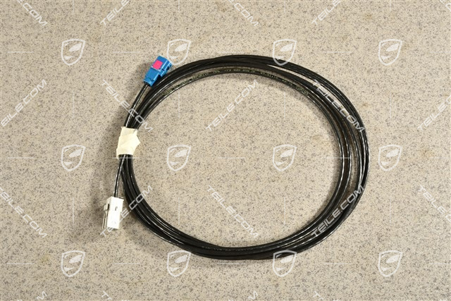Connecting line, GPS antenna - Control panel Navigation system