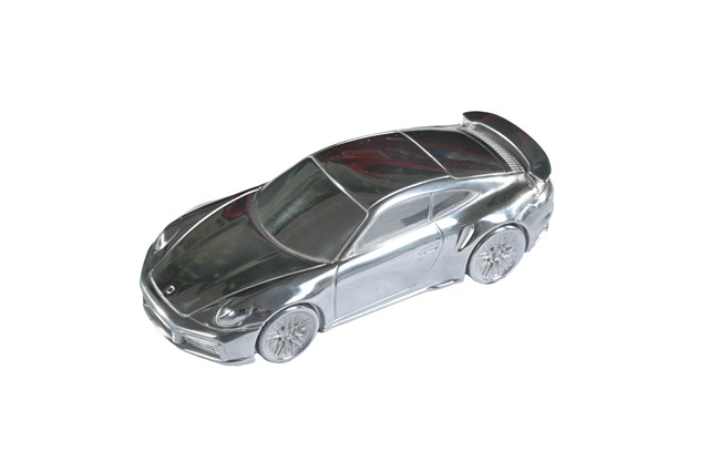 Porsche Taycan - Model car / Paperweight