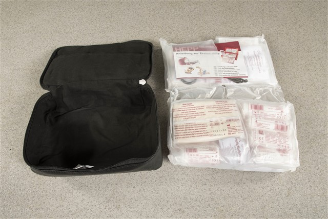 Porsche Classic first aid kit, PEPITA pattern bag