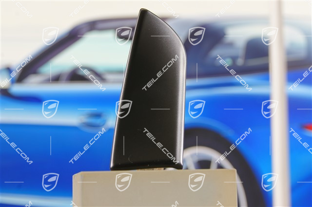 Fender / wing cover moulding, matte black, R Fender / wing cover moulding, matte black, R