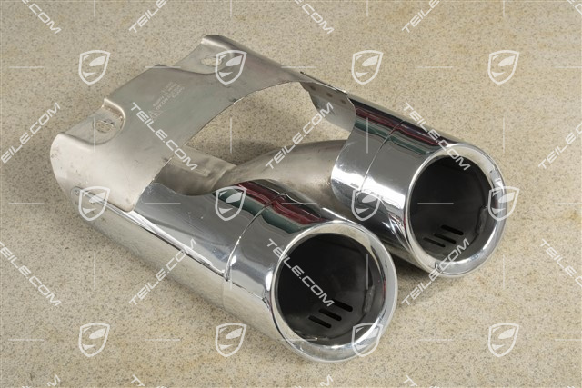 Tail pipe, polished, R