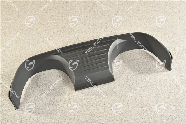 C2 / C2S / C4 / C4S / GTS, Rear bumper fascia, matt black sports exhaust system