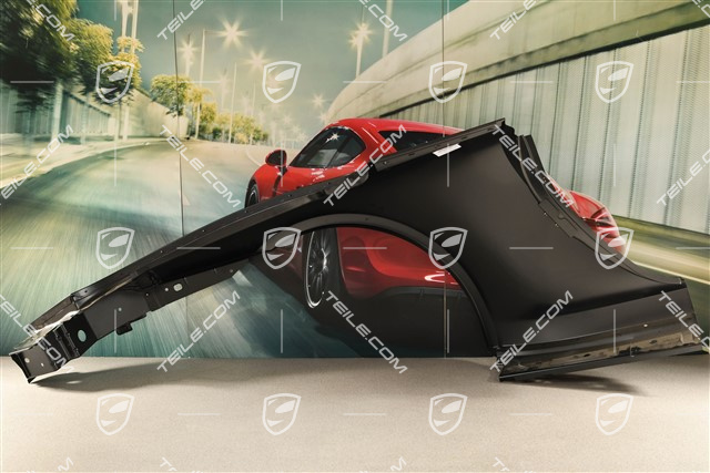 C4 / GTS Cabrio / Speedster, Seitenteil Reparaturblech, Aussenhaut, L