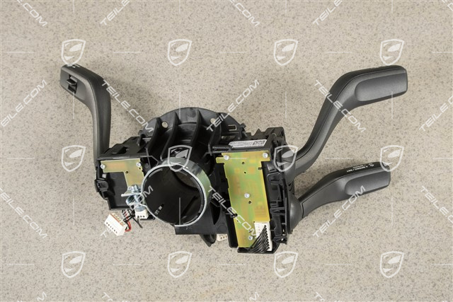 Steering column switch with cruise control and headlight cleaning system, without voice control