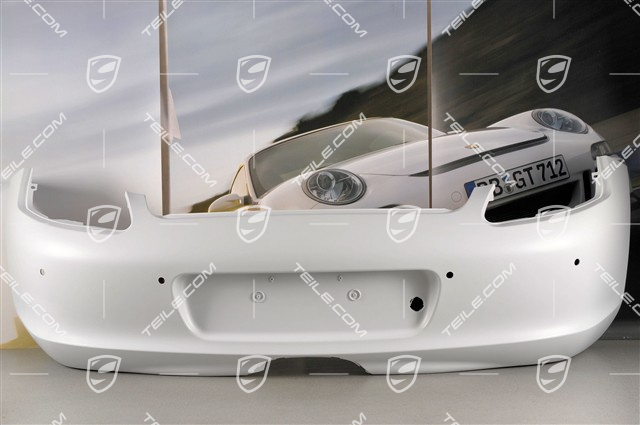 Rear bumper lining, with PDC sensor holes Rear bumper lining, with PDC sensor holes