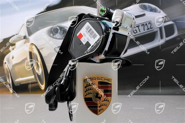Seat belt, black, L Seat belt, black, L