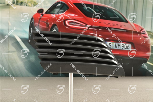 Cross Turismo, Rear bumper, Towing hook lug cover / cap / trim, Black matte, R