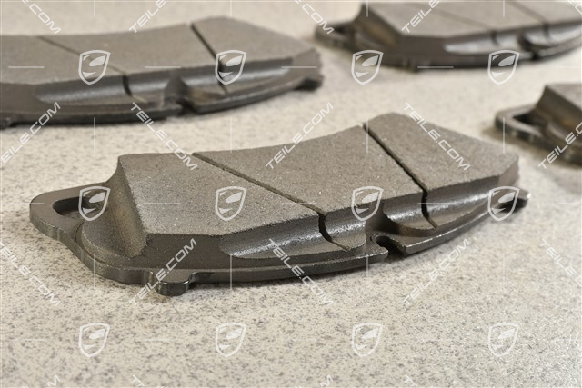 Brake pad set, front axle, Spyder, L+R