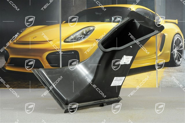 Air guide, Turbo / Turbo S, R Air guide, Turbo / Turbo S, R