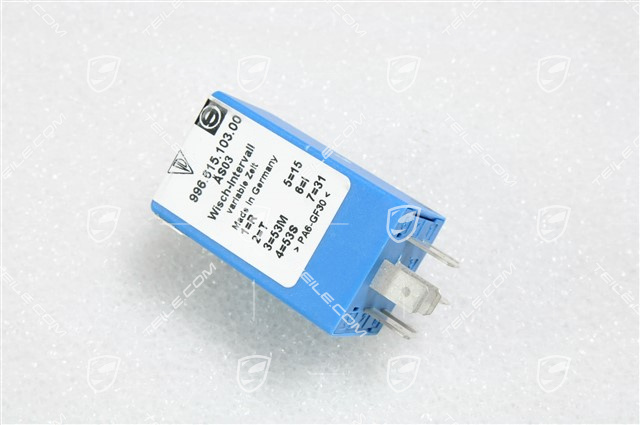 Intermittent relay, relay socket/code S16 Intermittent relay, relay socket/code S16