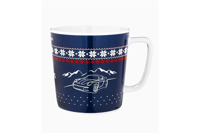Becher Collector's Cup No. 2 – Christmas / Weihnachten, blau, 500 ml