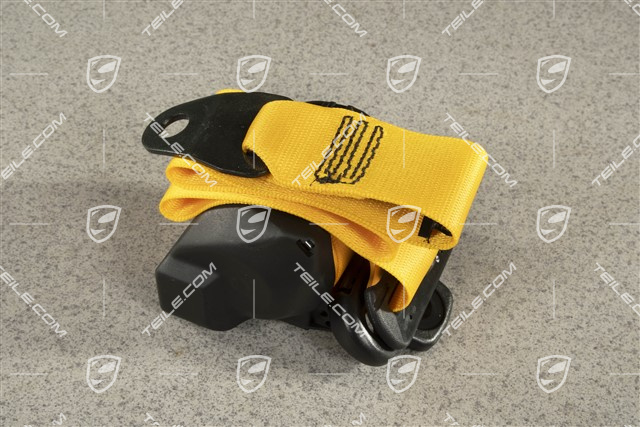 Seat belt, front, Carrera RS / Turbo S, Speed yellow, L=R