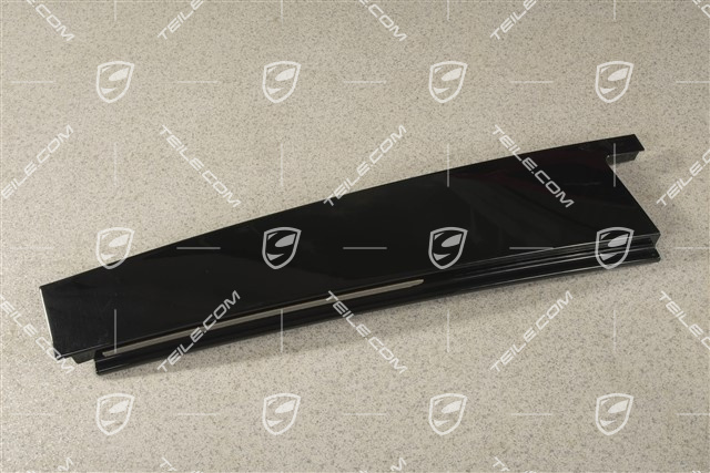 B-pillar outer cover, Black, L