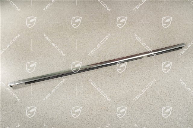Moulding trim with gasket, aluminium package, door front, L