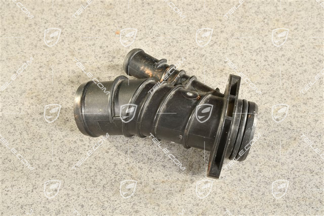 V6, Coolant guide housing flange / neck