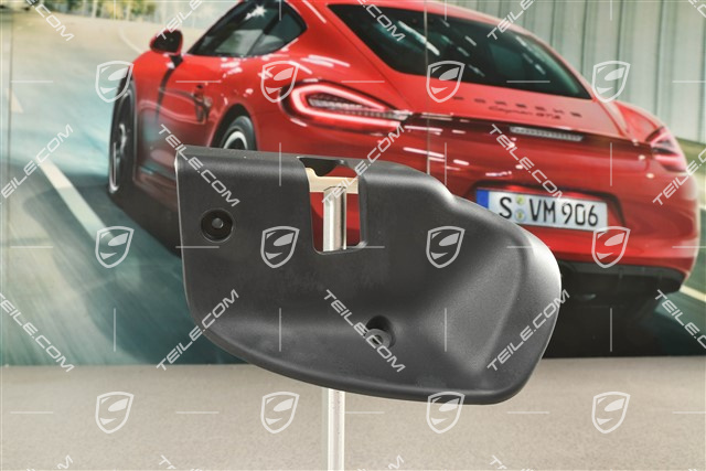 Rear / back seats, lock cover, Black, R