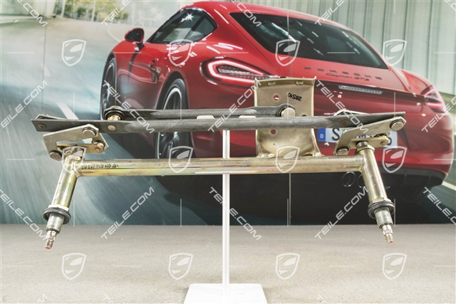 Windscreen wiper system crank drive