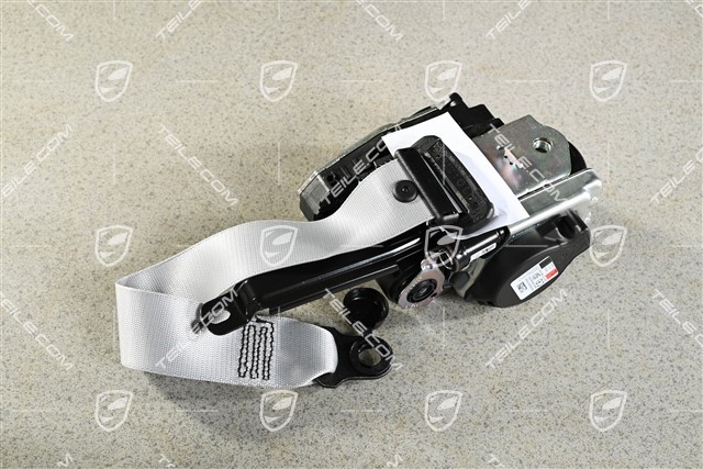 Convertible, Seat belt, front, Silver, L