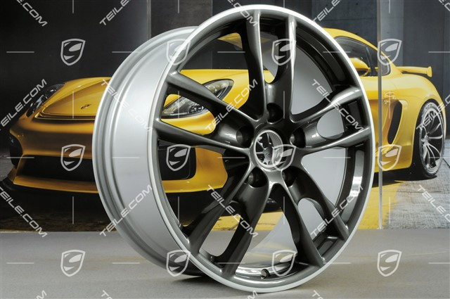19-inch wheel Boxster S III, 8J x 19 ET57, Achat Grey Metallic