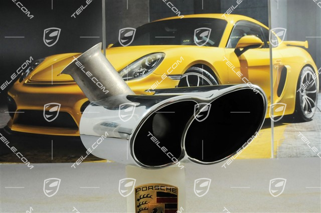 Tail pipe, C2/C4/GT3, L Tail pipe, C2/C4/GT3, L