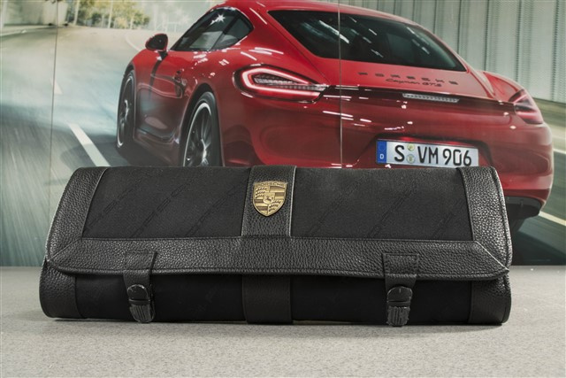 Porsche Classic tool bag 924/944/968, transaxle era Porsche rapport fabric