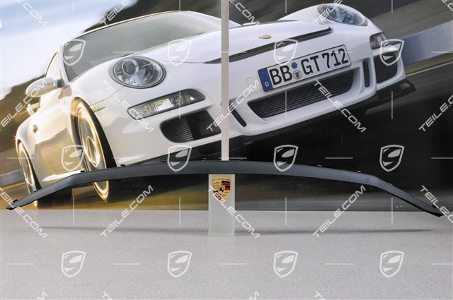 Spoiler lip, black / C2S/4S, standard chassis, PDK-transmission, PASM Spoiler lip, black / C2S/4S, standard chassis, PDK-transmission, PASM