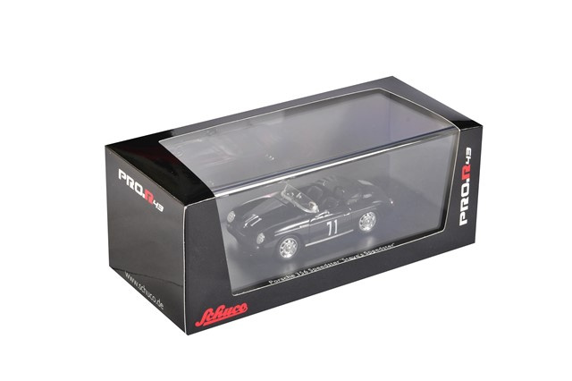 Porsche 356 Speedster #71 Steve's Speedster / Mc Queen, schwarz, Schuco, Maßstab 1:43
