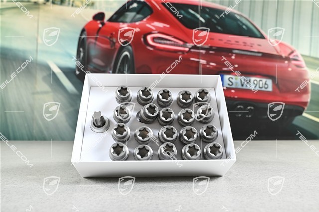 Titanium wheel nuts