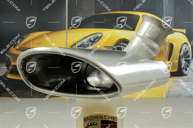 Tailpipe, oval, mod. 2002, R Tailpipe, oval, mod. 2002, R