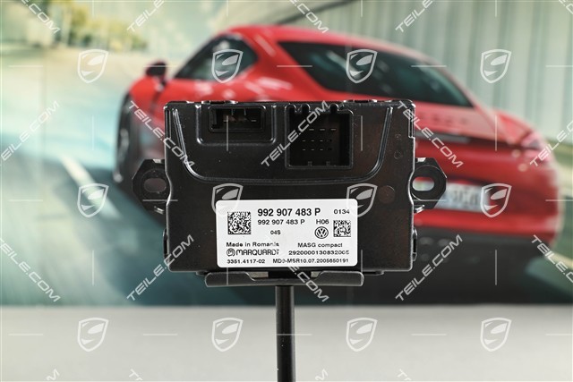 Control unit rear spoiler Control unit rear spoiler
