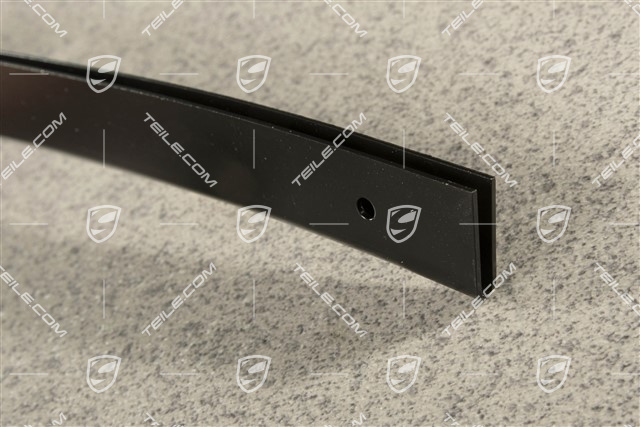 Holding / support retaining / attachment strip, rear bumper, L=R