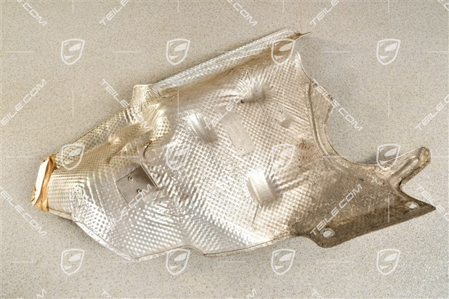Heat protection / shield, lateral, C2 / C4 / GTS, R