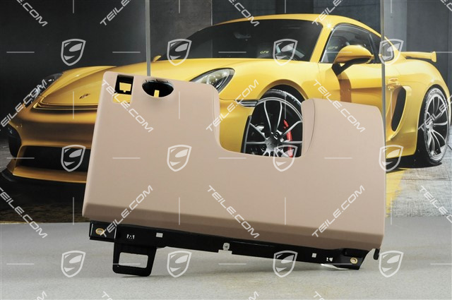 Lining under dashboard trim, Leather, Light Tartufo, L Lining under dashboard trim, Leather, Light Tartufo, L