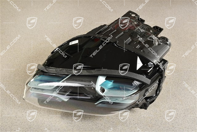 LED-Matrix Scheinwerfer, Schwarz, L