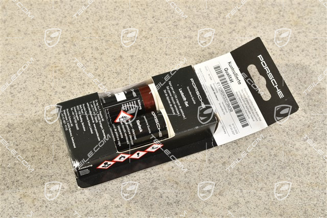 Paint touch-up applicator (Base coat, Clear lacquer) Cherry Red