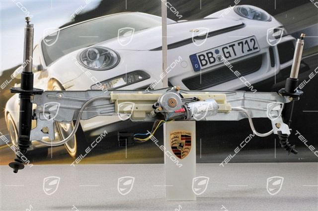 Rear spoiler drive, complete Rear spoiler drive, complete