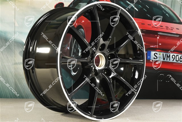 20" Felga Cayenne Design, 10,5J x 20 ET55, czarny wysoki połysk