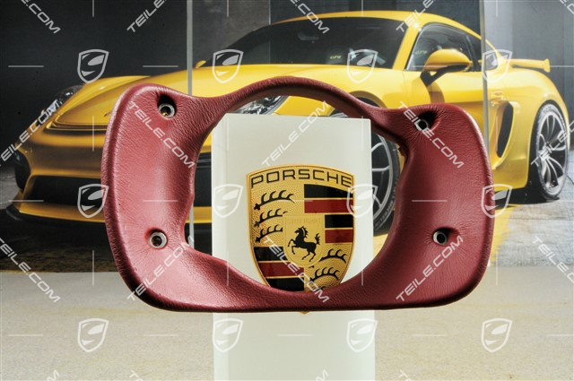 Cover, leather boxster red Cover, leather boxster red